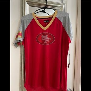 New Women’s XL San Francisco 49ers t-shirt